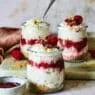 Raspberry rice pots