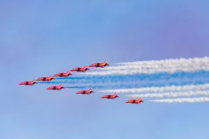 RAF Red Arrows Display